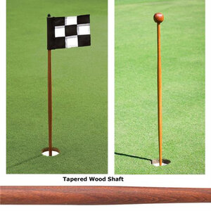 Par Aide Par Aide Practice Green Marker Cupless Wooden Knob