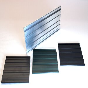 Permaloc ProSlide Aluminum Landscape Edging Black Duraflex 1/8 in. x 4 in. x 8 ft.