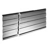 Permaloc ProSlide Aluminum Landscape Edging Black Duraflex 1/8 in. x 4 in. x 8 ft.