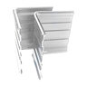 Permaloc ProSlide Corner Set Mill Finish 4 in.