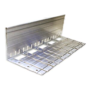 Permaloc GeoEdge Long Base Aluminum Restraint Mill Finish 8-1/2 in. x 7-1/2 in. x 8 ft.