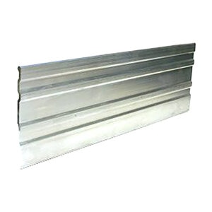 Permaloc CleanLine Aluminum Edging Mill Finish 1/8 in. x 4 in. x 8 ft. (3 stakes included)