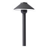 Pro-Trade PTH1 Path Light Aluminum Housing Black Finish w/ 180 Lumen 2.5W 2700K T3 LED