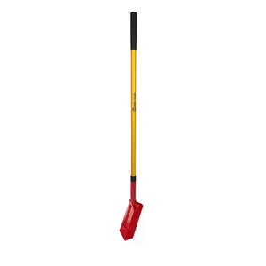 Pro-Trade 5 in. Trenching Shovel 48 in. Fiberglass Handle Red Blade