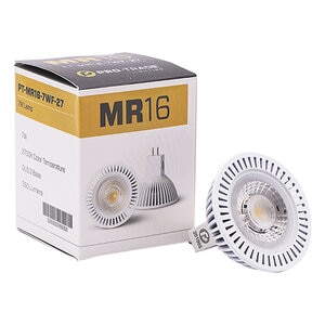 Pro-Trade MR16 LED 7W 550 Lumens 2700K 60 Degree