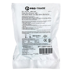 Pro-Trade DBR/Y-600 Red/Yellow Gorilla Nut 2 Pack