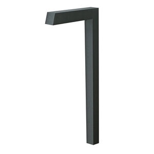 Pro-Trade PTH2 L-Shaped Path Light Aluminum Black Finish No Lamp