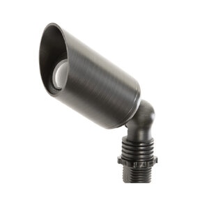 Pro-Trade BUL2 Up Light Brass Housing Antique Finish w/ 3W 2700K 40 Degree MR11 LED