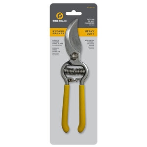 Pro-Trade Bypass Pruner Steel Handle 3/4 in. Cut
