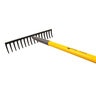 Pro-Trade Level Head Rake 16 Tine Steel Head 60 in. Fiberglass Handle