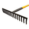 Pro-Trade Level Head Rake 16 Tine Steel Head 60 in. Fiberglass Handle