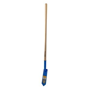 Pro-Trade 3 in. Trenching Shovel 48 in. Wood Handle Blue Blade