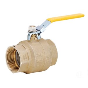 Pro-Trade 1-1/2 in. Brass Ball Valve Full Port
