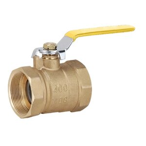 Pro-Trade 1-1/4 in. Brass Ball Valve Standard Port