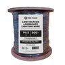 Pro-Trade Low Voltage Lighting Wire Black 14 Gauge 2 Conductor 500 ft. (Sold by the Roll)