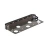 Pro-Trade LL1 7 in. Ledge Light Black Finish & Stainless Steel Mounting Plate w/ 1.25W 2700K LED