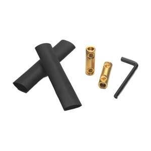 Pro-Trade Medium Brass Barrel Connector - 2 pack