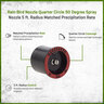 Rain Bird 5 ft. Quarter Circl Nozzle