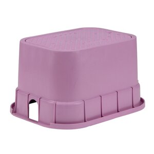Rain Bird 12 in. Standard Purple Body w/Drop-in Purple Lid (Single Pipe Slots)