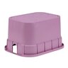Rain Bird 12 in. Standard Purple Body w/Drop-in Purple Lid (Single Pipe Slots)