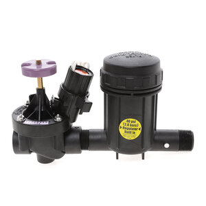 Rain Bird XCZ Wide Flow Reclaimed Commercial Control Zone Kit w/ 1 in. PESB-R Valve and 1 in. 40 psi Basket Filter