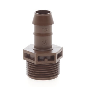 Rain Bird Xeri Dripline 17Mm B X 3/4 Male Adpt (New)