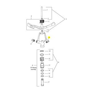Rain Bird Plug-1, 1/2"-30/46