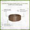 Rain Bird XFDe Series 17 mm Dripline 0.9 gph 12 in. Spacing 500 ft. (Sold per Roll)
