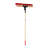 True Temper Razor back 24 in. Multi Surface Push Broom w/ Socket Brace