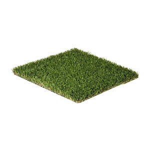 Rymar Durapet / Fringe Synthetic Turf 60 oz. Face Weight 1 in. Field Green/Lime Green Blades Golden Thatching