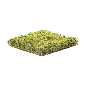 Rymar TriBlend Synthetic Turf 70 oz. Face Weight 1.8 in. Emerald Green/Olive Green/Sand Blades Tan/Green Thatching