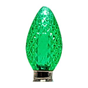 Seasonal Source C7 LED Faceted Lens 0.5W Green