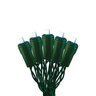 Seasonal Source 5MM LED Light Strand 70 Bulb.s 23.5 ft. Pure White Green Wire 4 in. Spacing