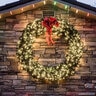 Seasonal Source 36 in. Unlit Deluxe Oregon Fir Wreath 300 Tips