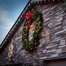 Seasonal Source 36 in. Unlit Deluxe Oregon Fir Wreath 300 Tips