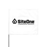 SiteOne White Marking Flag 4X5X21