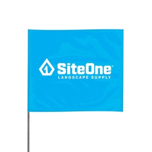 SiteOne Blue Glo Marking Flag 4X5X21