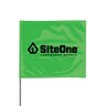 SiteOne Green Glo Marking Flag 4X5X21