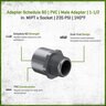 1-1/2 Male Adapter Mipt x Socket