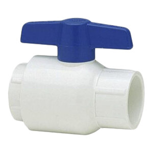 Spears 1/2 PVC White Utility Ball Valve Socket End