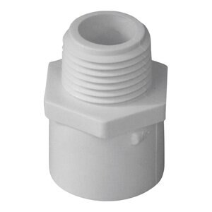 1 in. x 1-1/4 in. Red Male Adapt Mipt x Socket PVC Fitting