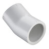 1-1/2 PVC 22-1/2 Elbow Socket SCH 40