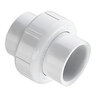 Sch 40 PVC Union 1-1/2 in. Socket w/ Buna-N O-Ring Seal