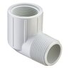 Street Elbow 90 Degree Sch 40 PVC 1/2 in. Mipt x Fipt
