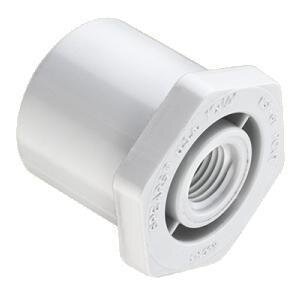 2 in. x 1 in. Red Bushing Spigot X Fipt PVC Fitting