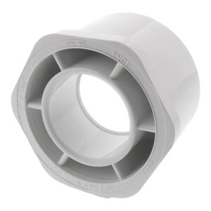 3 in. x 1-1/2 in. Red Bushing Spigot x Socket PVC Fitting