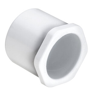 6 in. x 3 in. Red Bushing Spigot X Socket PVC Fitting