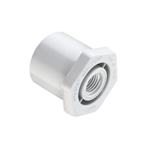 2 x 1-1/4 in. Red Bushing Spigot x Fipt PVC Fitting