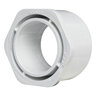 3 in. x 2 in. Red Bushing Spigot X Socket PVC Fitting