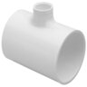 6 in. x 4 in. Red Tee Soc PVC Fitting
